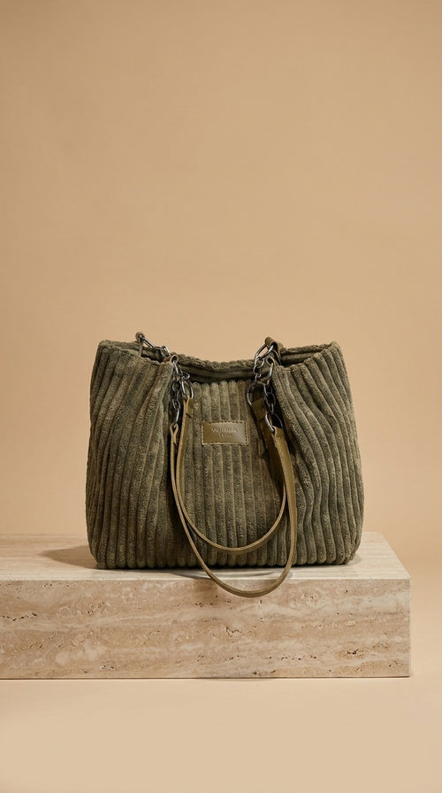 Sella - Bolso de hombro de terciopelo suave