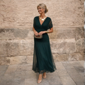 Mikaela - Vestido Maxi Off-Shoulder