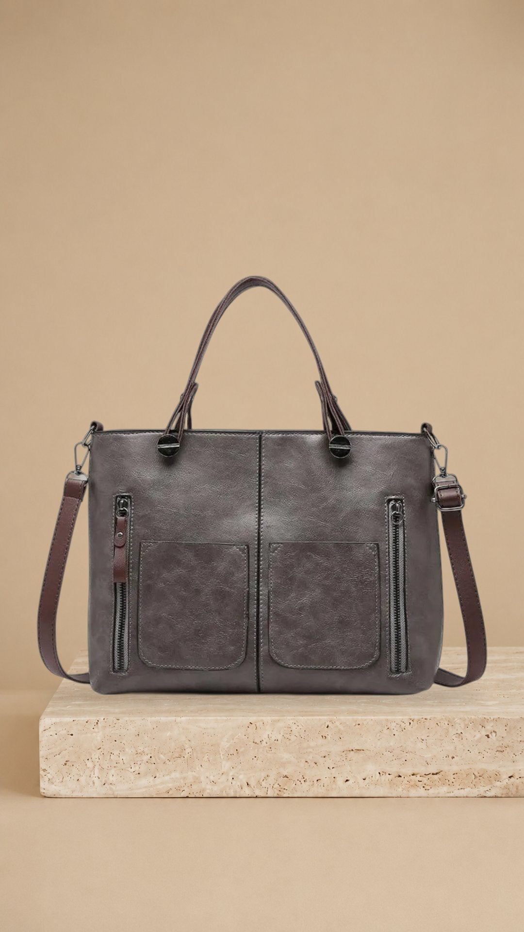 Aria | Bolso de hombro de piel