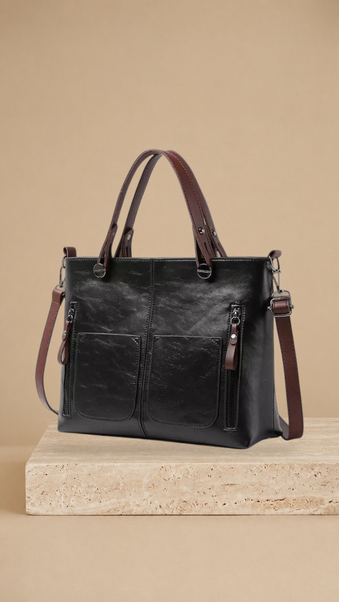Aria | Bolso de hombro de piel