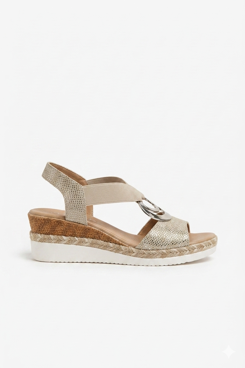 Capri | Sandalias de Plataforma Elegantes y Confortables