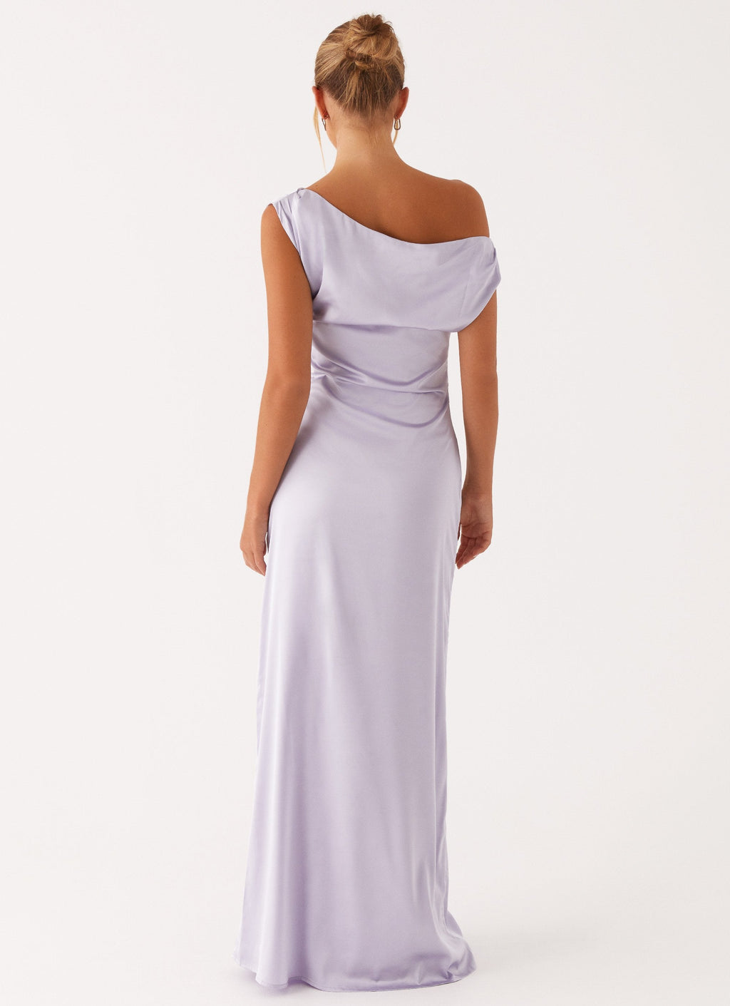 VESTIDO LARGO ELEGANTE ESCOTE BARCO