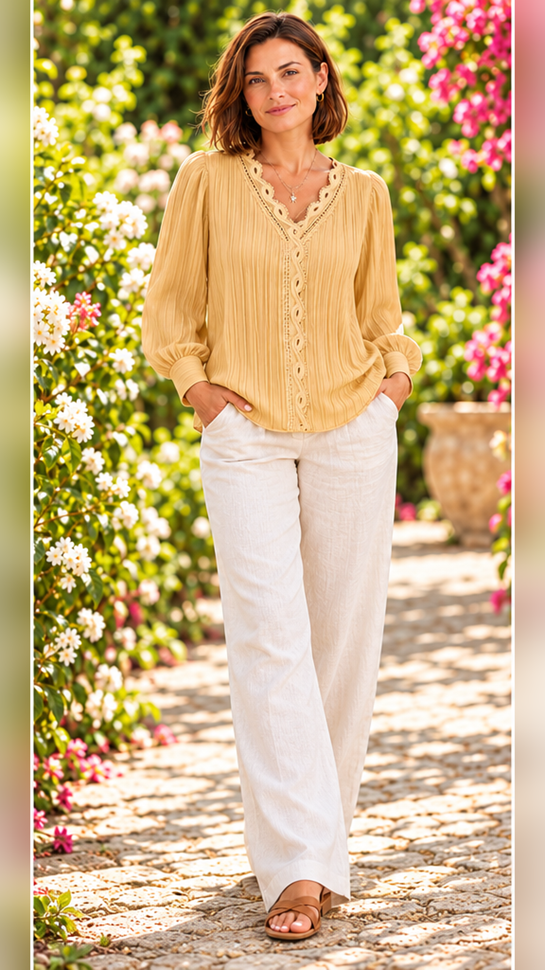 alison, modelo C en jardín, vista 5, formato 9:16