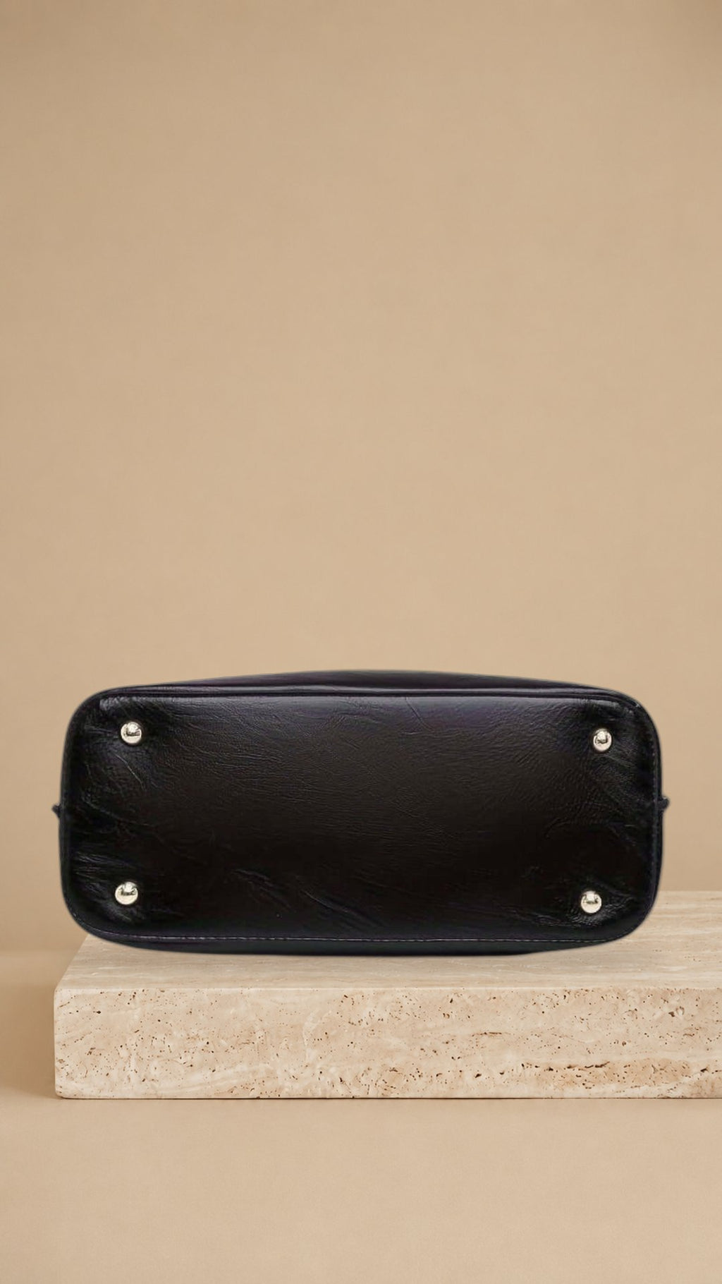 Ana | Elegante bolso de piel bicolor