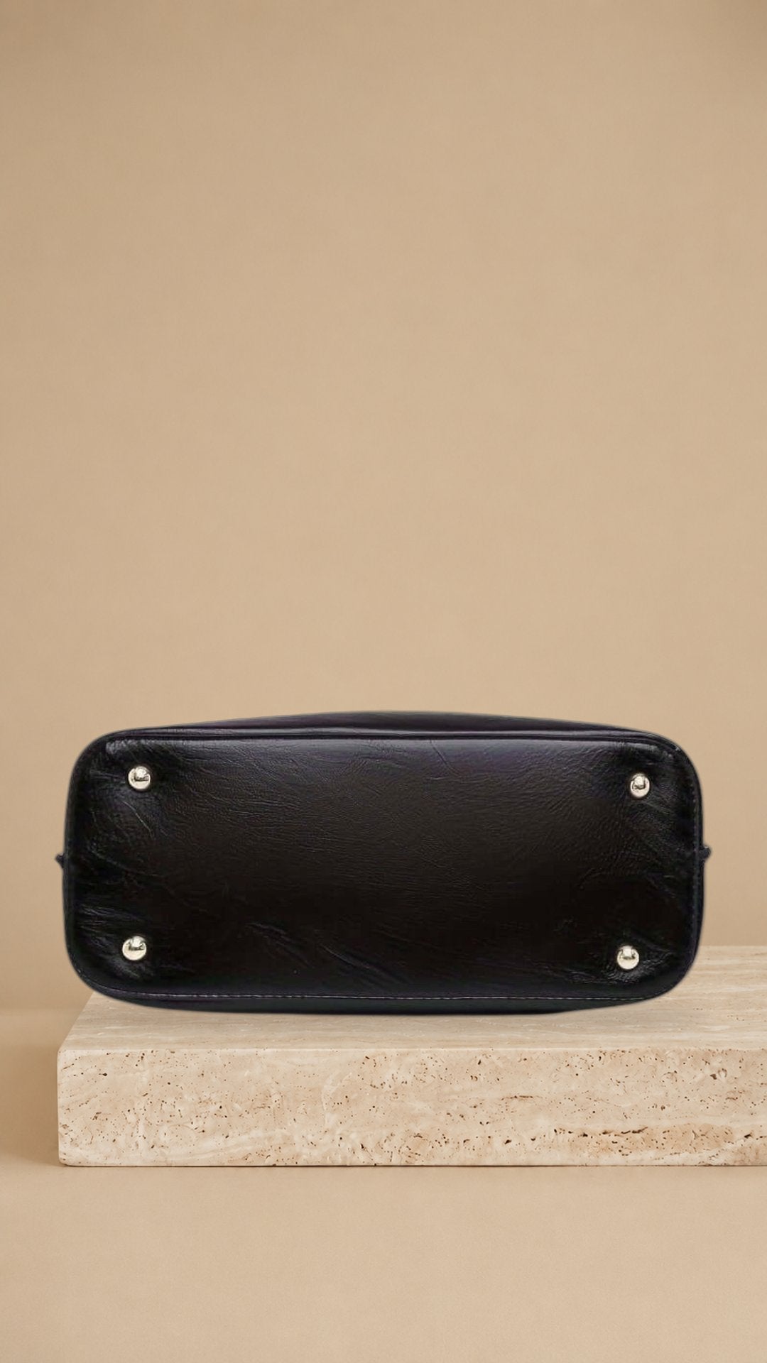 Ana | Elegante bolso de piel bicolor