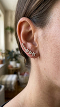 Pendientes florales atemporales