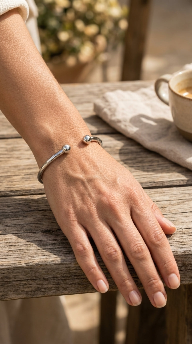 Pulsera elegante en oro