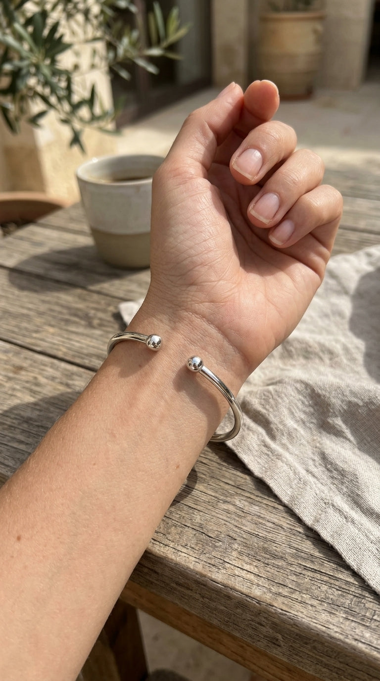 Pulsera elegante en oro