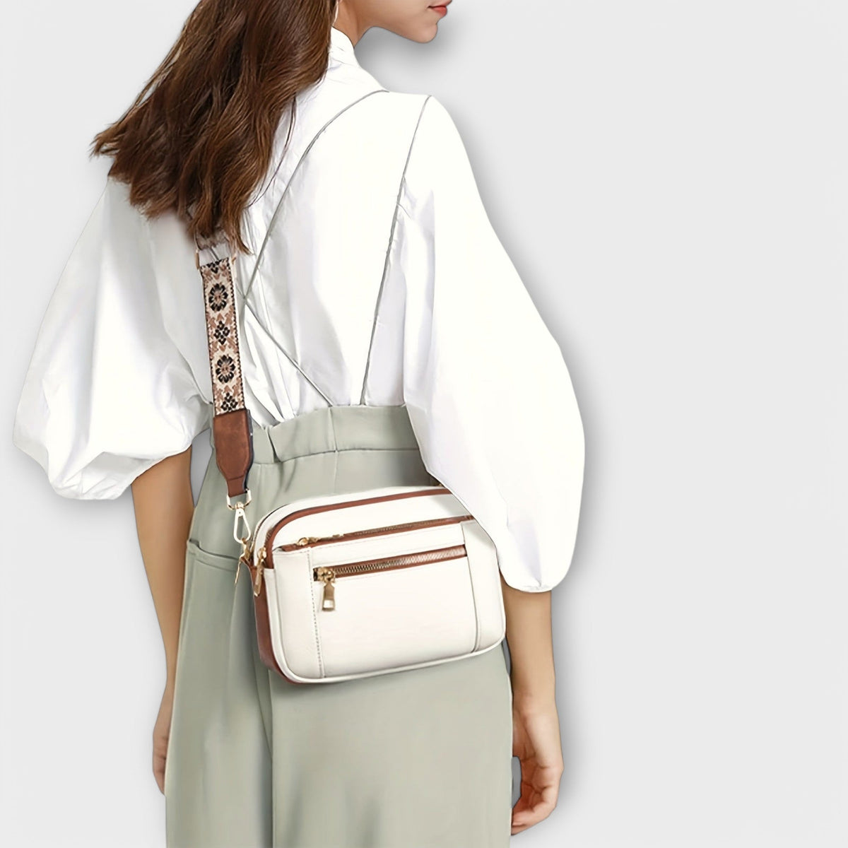Elain - Bolso bandolera vegano de piel sintética - Cendalia