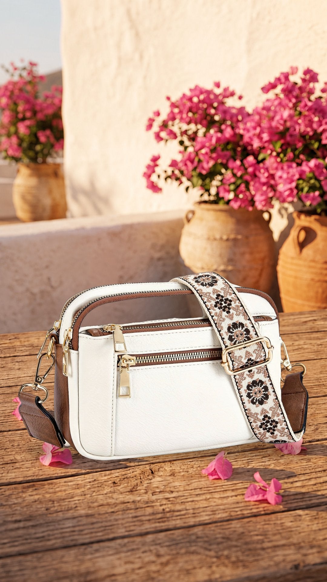 Elain - Bolso bandolera vegano de piel sintética - Cendalia