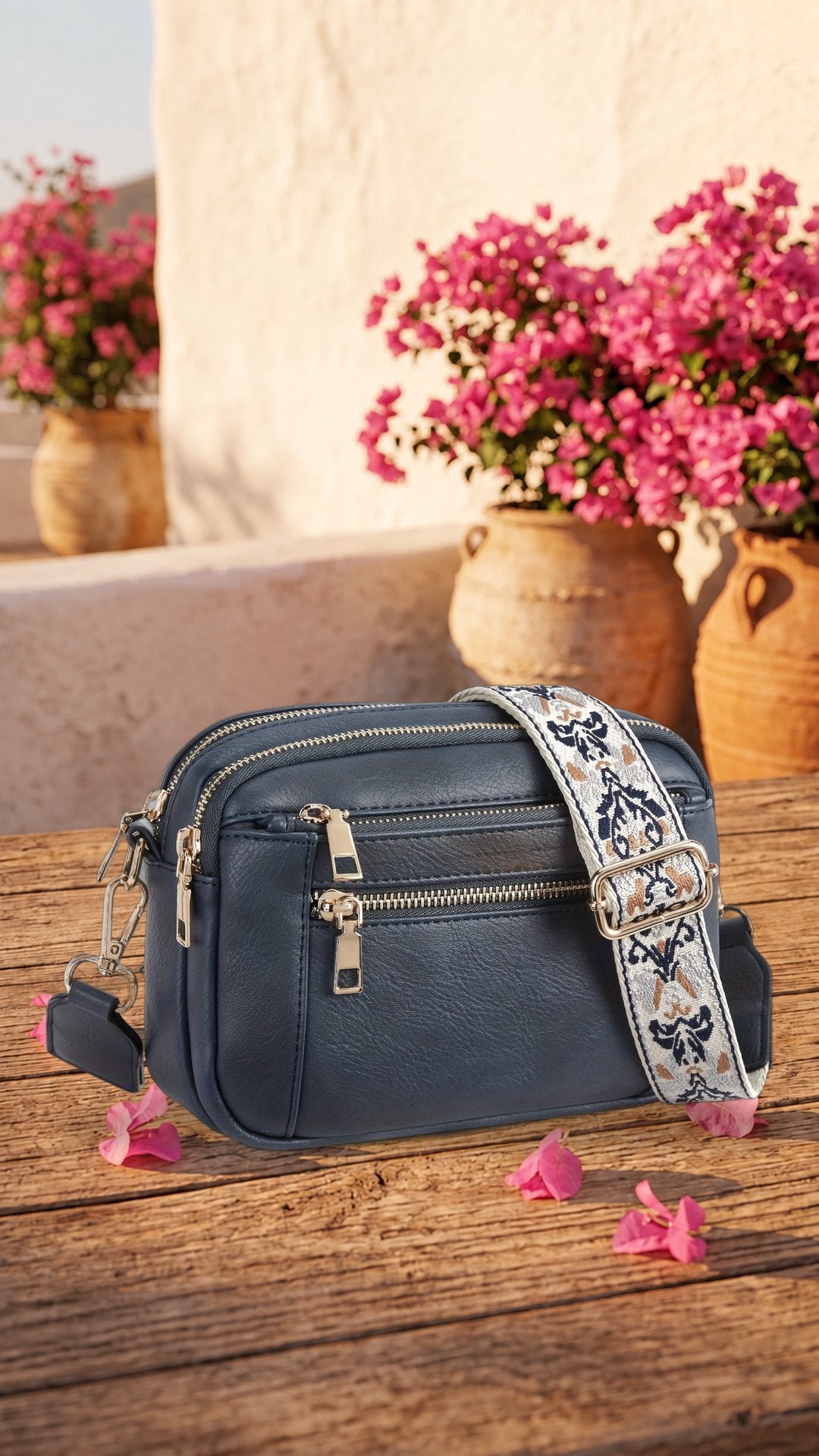 Elain - Bolso bandolera vegano de piel sintética - Cendalia