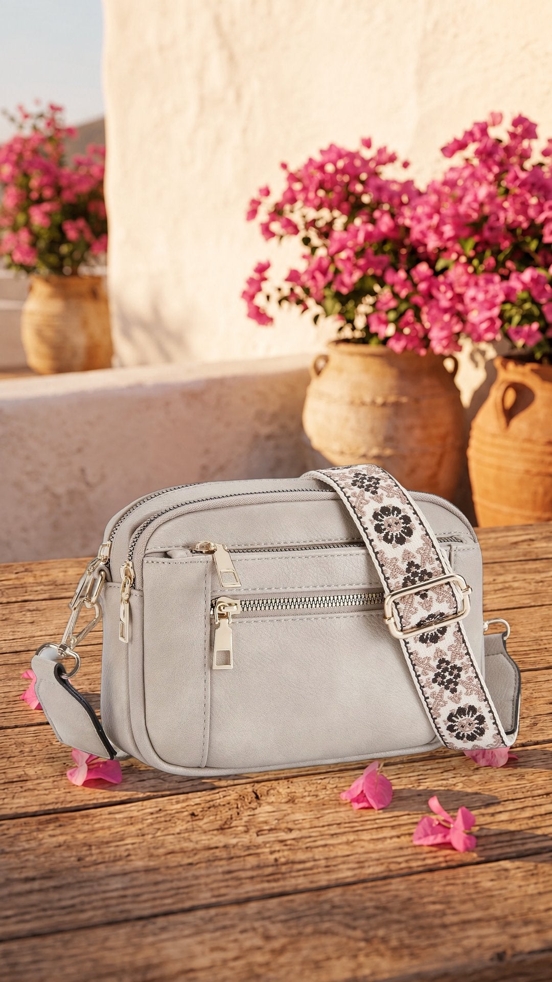 Elain - Bolso bandolera vegano de piel sintética - Cendalia
