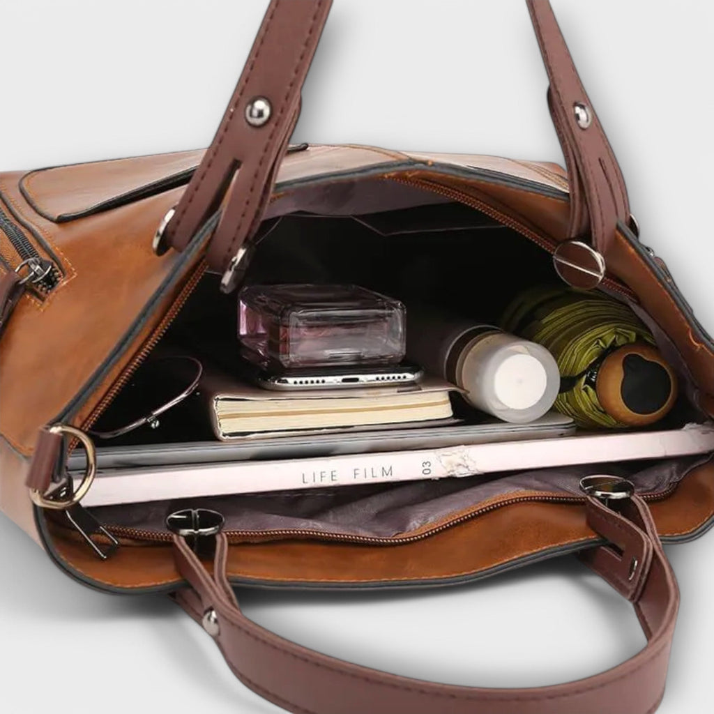 Eline - Elegante bolso de piel - Cendalia