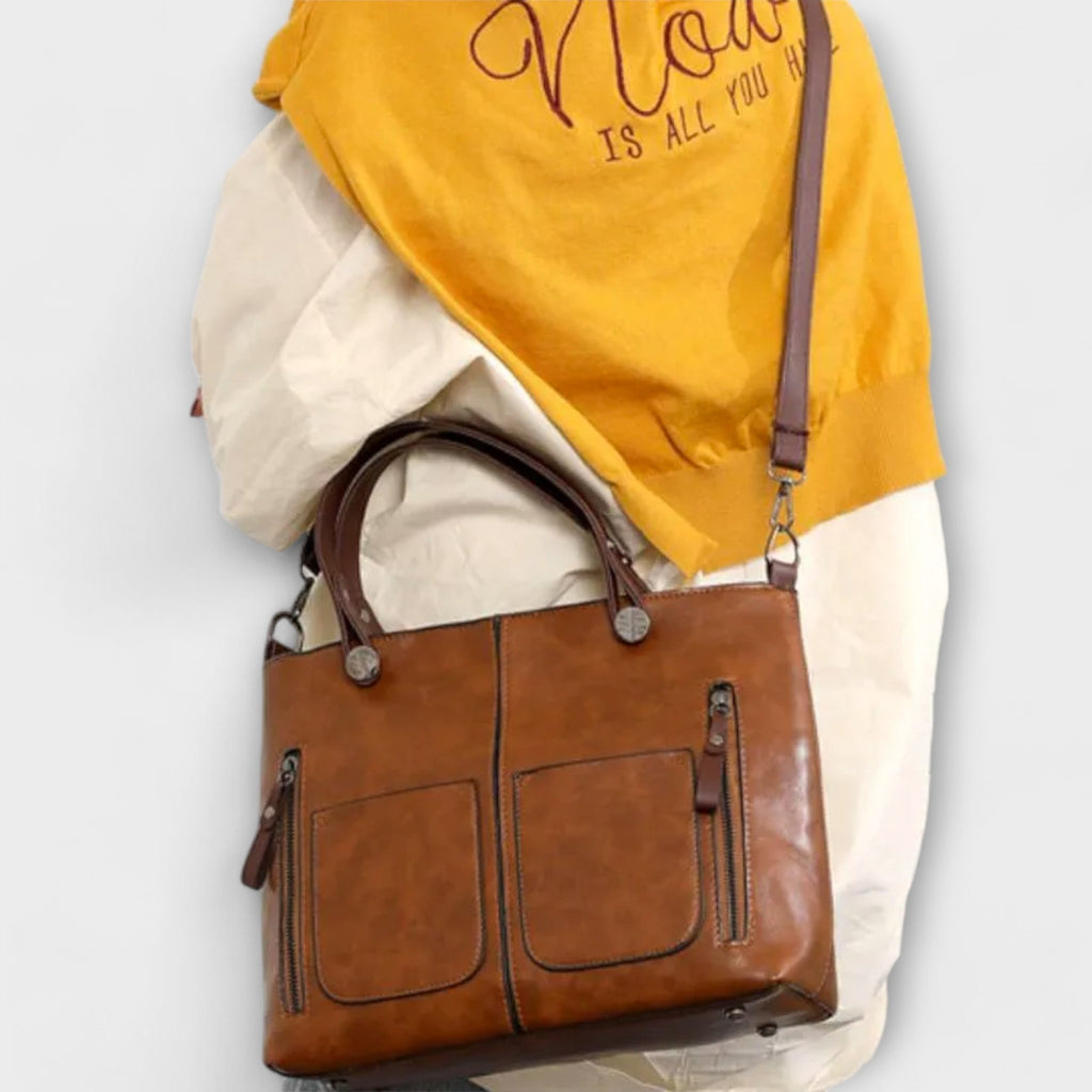 Eline - Elegante bolso de piel - Cendalia