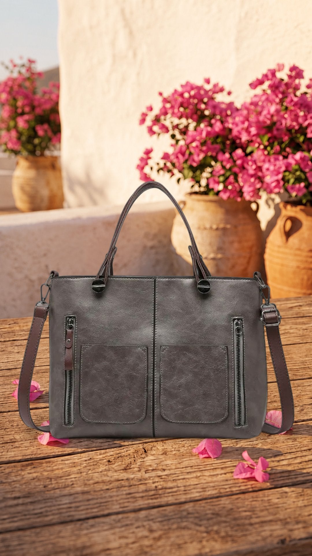 Eline - Elegante bolso de piel - Cendalia