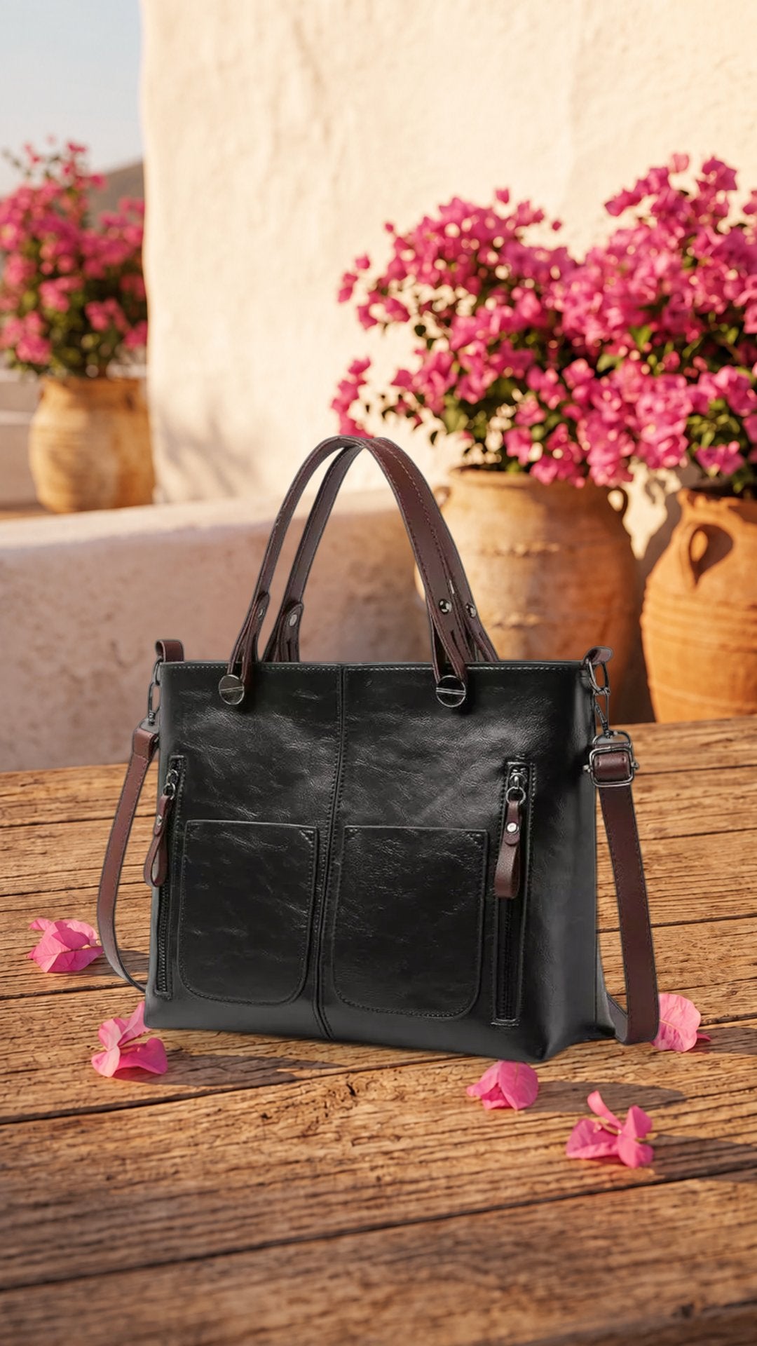 Eline - Elegante bolso de piel - Cendalia