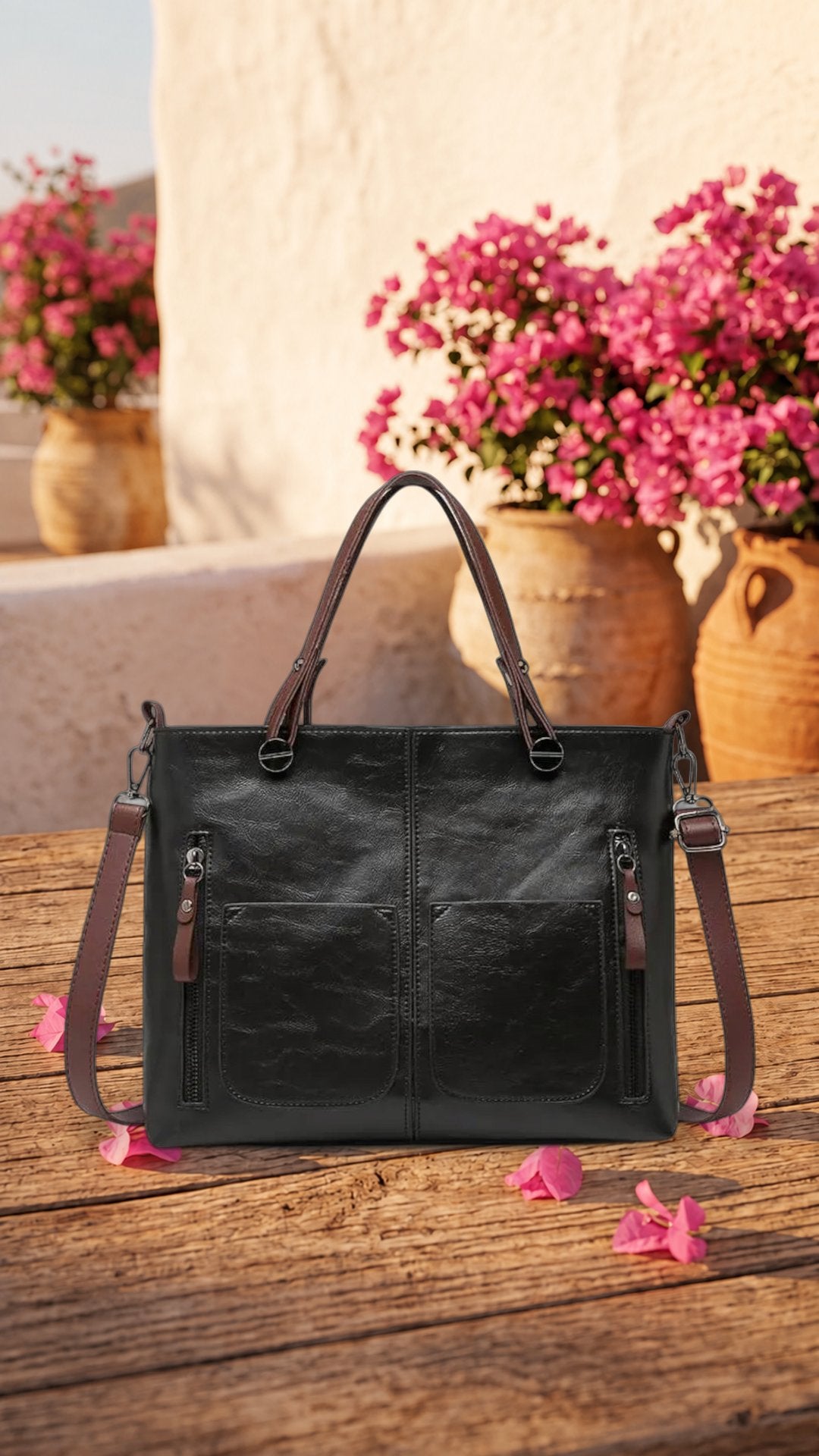 Eline - Elegante bolso de piel - Cendalia