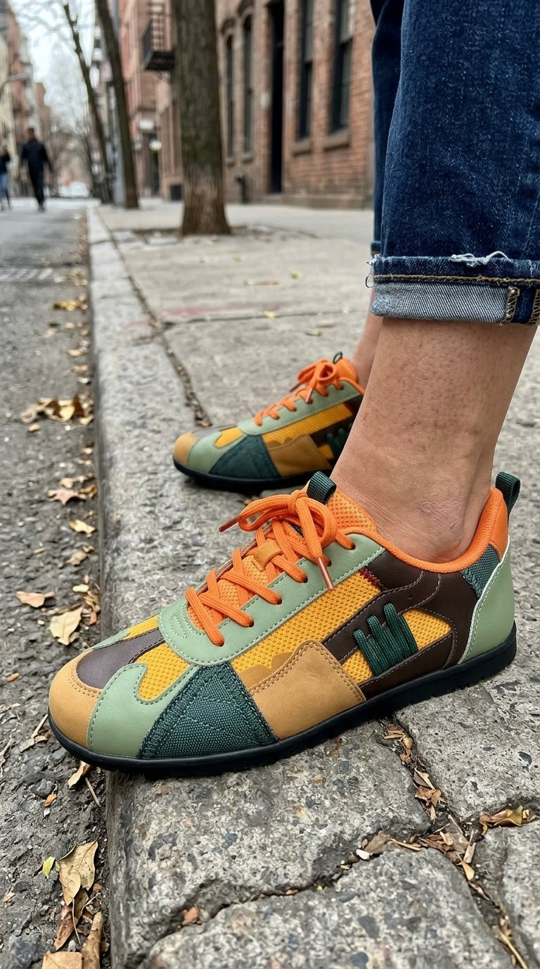 GIOVANNI  | Zapatillas Retro de Colores
