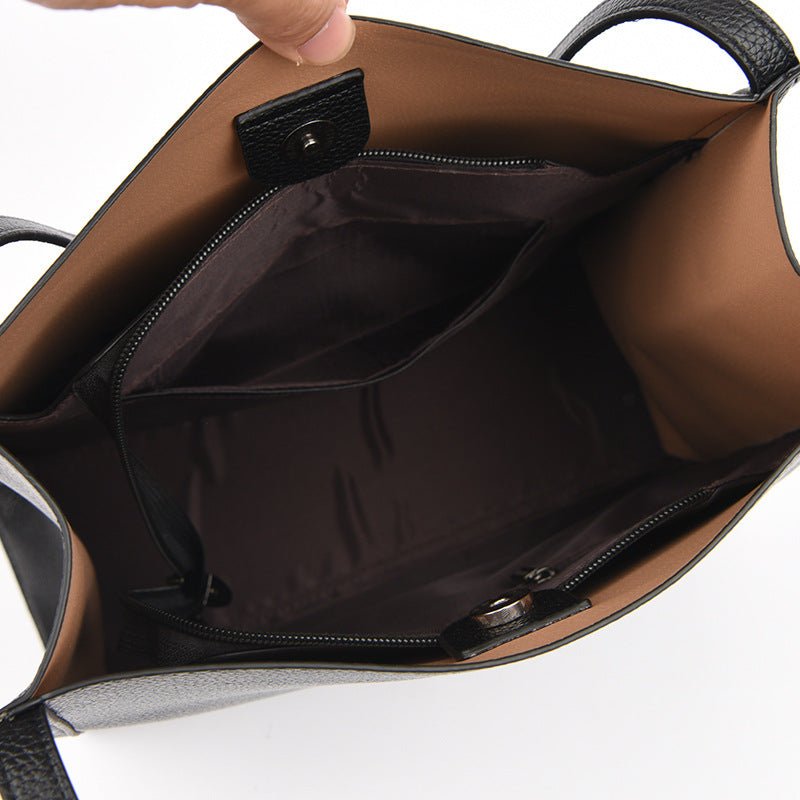 Mariah | Bolso de hombro de piel auténtica - Cendalia