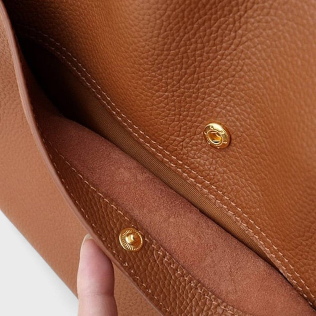 Mariah | Bolso de hombro de piel auténtica - Cendalia