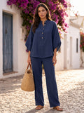Conjunto Maribel azul marino