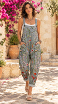 LOLA CASTELL | PETO FLORES DEL CAMPO - modelo española en patio mediterráneo, formato 9:16
