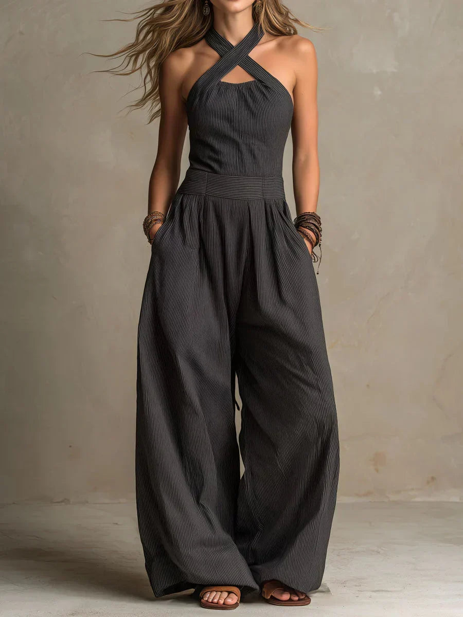 Louisa | Mono de diseño con cuello cruzado