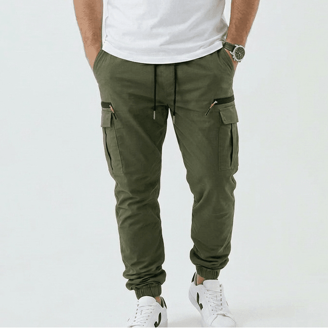 Pantalón Cargo Vanguard Elástico - Cendalia