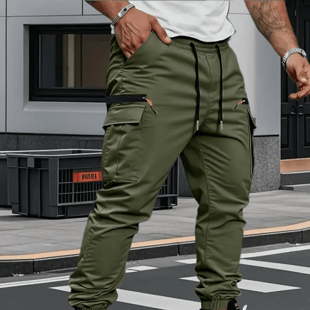 Pantalón Cargo Vanguard Elástico - Cendalia