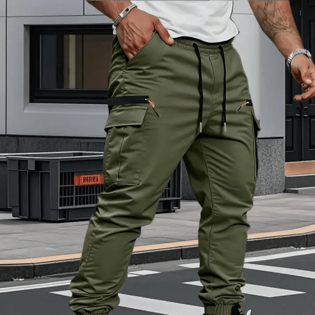 Pantalón Cargo Vanguard Elástico - Cendalia