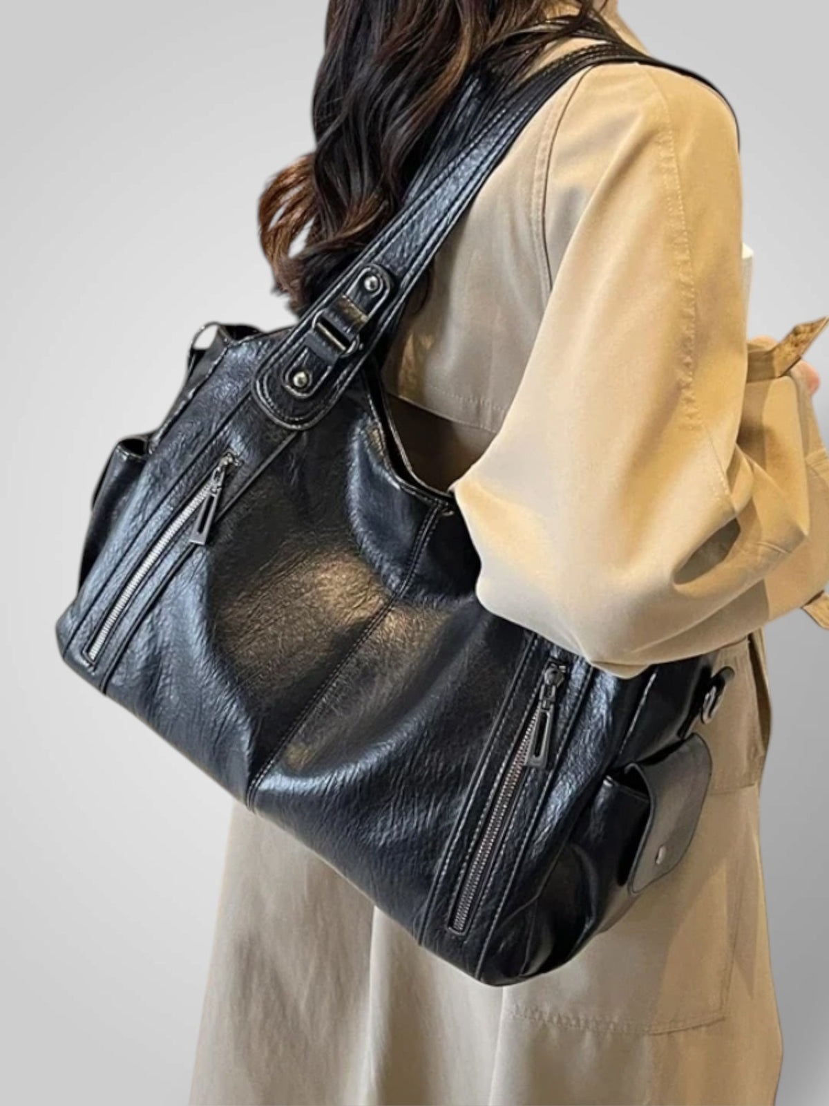 Sabina| Bolso de piel - Cendalia