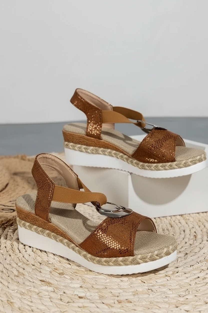 Capri | Sandalias de Plataforma Elegantes y Confortables
