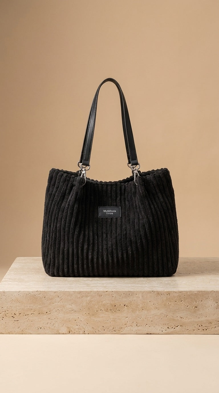 Sella - Bolso de hombro de terciopelo suave