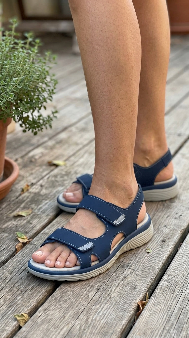 Solange™ | Sandalias Ortopédicas Antideslizantes