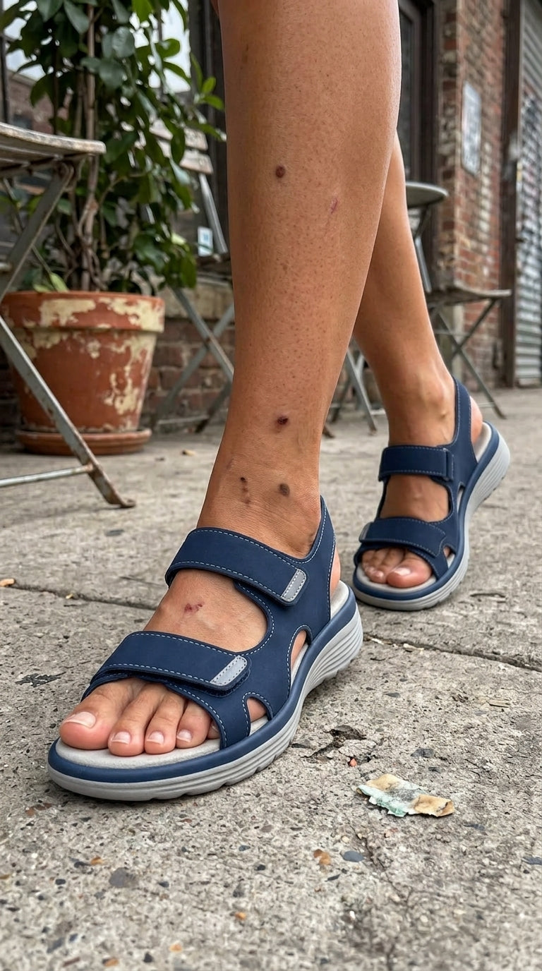 Solange™ | Sandalias Ortopédicas Antideslizantes