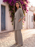 Valeria conjunto tres piezas Topo